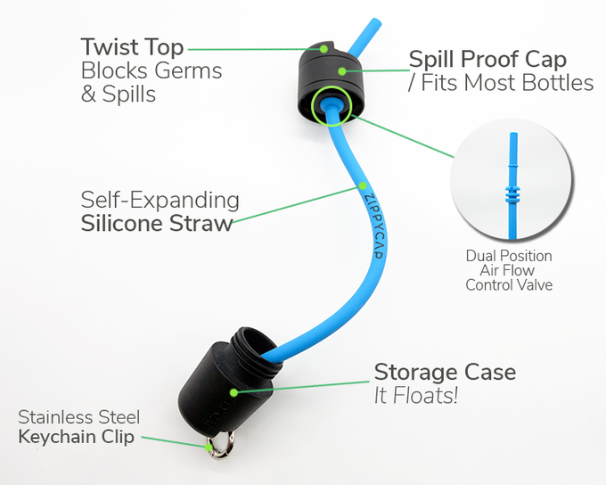 Twisted Reusable Straw